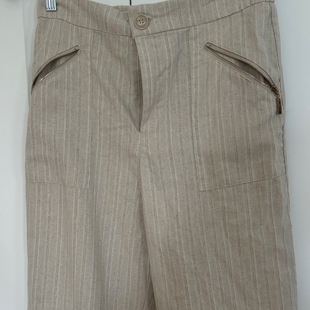 Stylish Tan Women's Pants - Picture 6 of 6